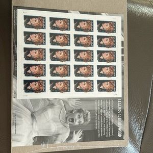 US Stamp 2001 Lucille Ball 20 Stamp Sheet